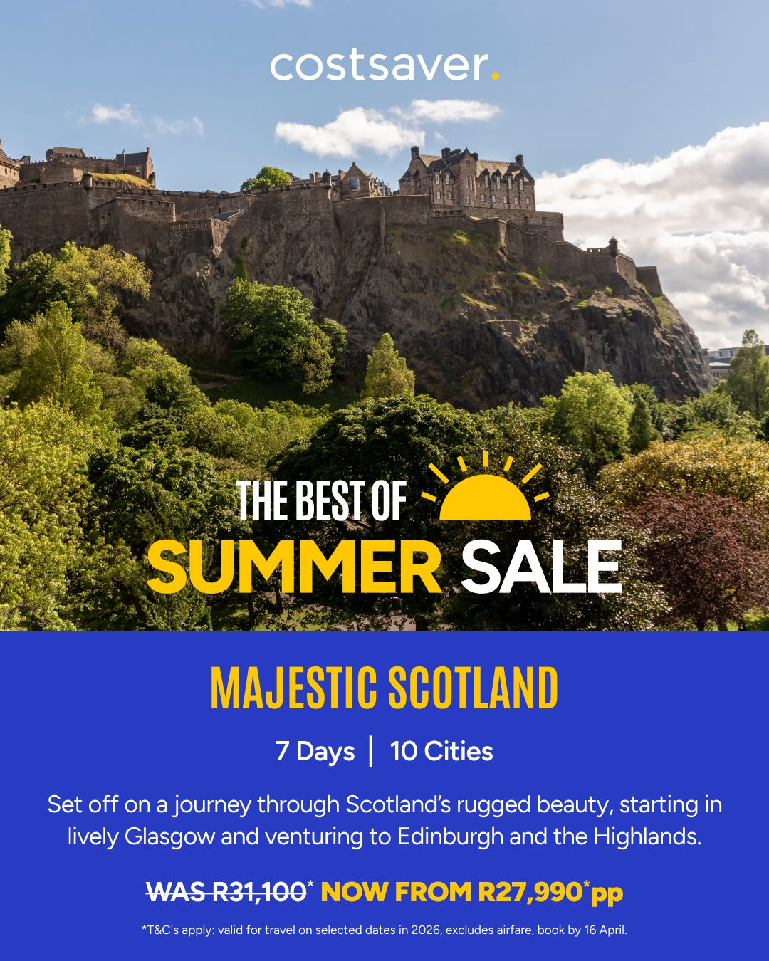 costsave tour scotland